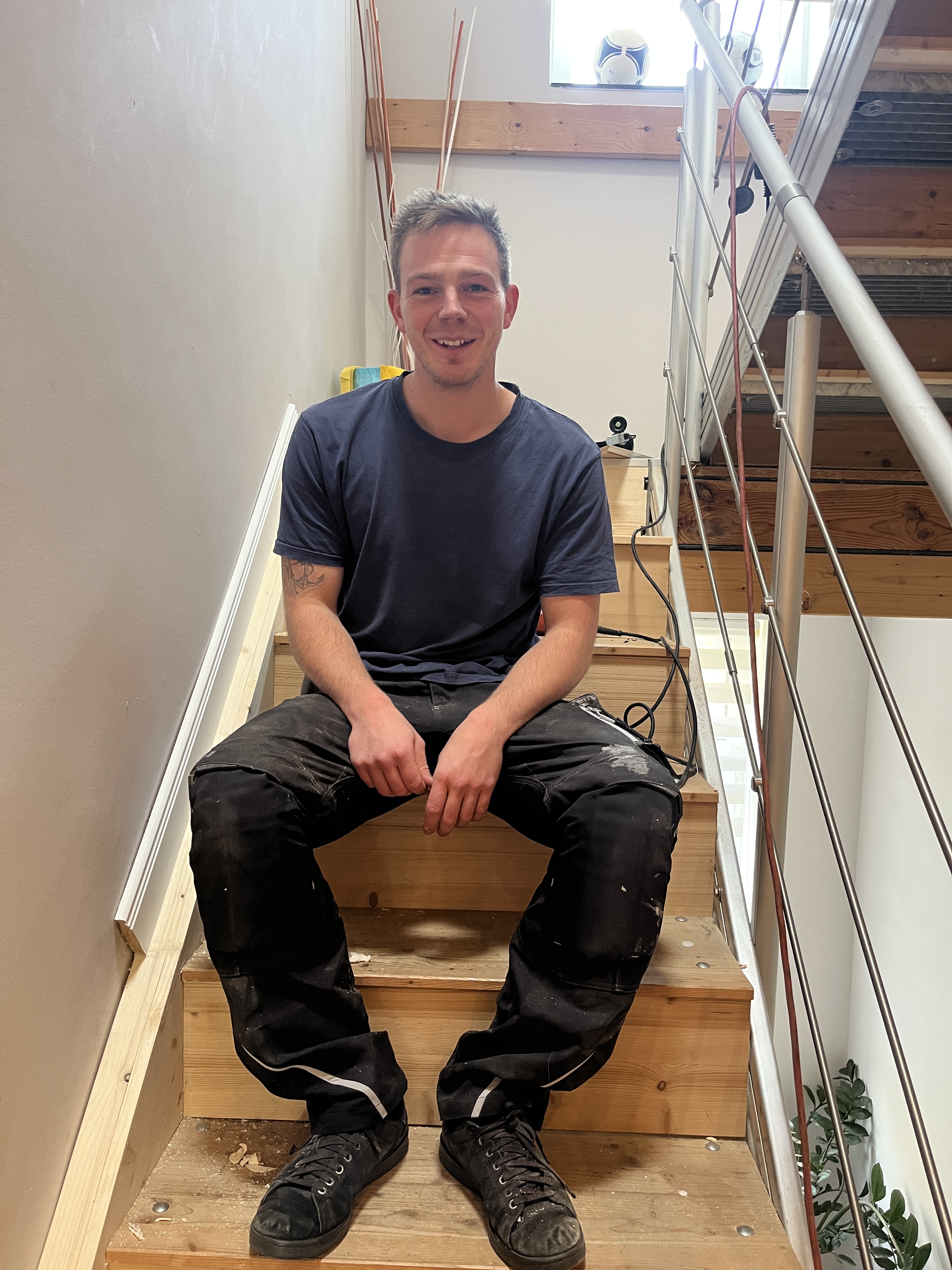 Treppenbau Montage Tischler